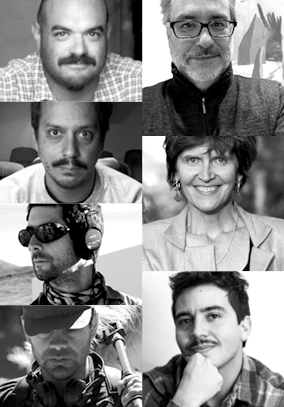 Andrés Carrasco, Miguel Hormazábal, Mauricio López, Alison McAlpine, Rodrigo Salvatierra, Carlo Sanchez Farías, Claudio Vargas