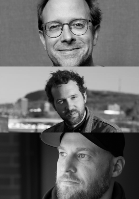 Olivier Calvert, Stephen De Oliveira, Hans Laitres